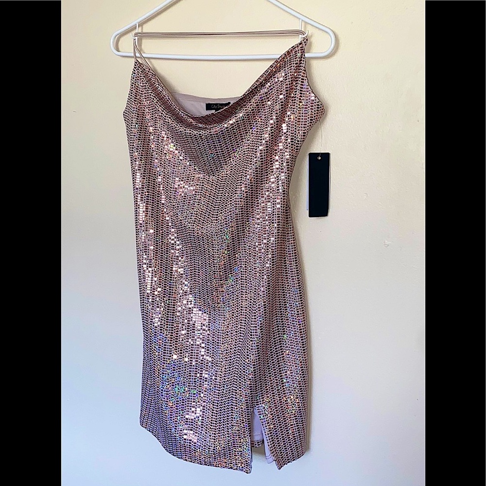 New Years Sequins Dress